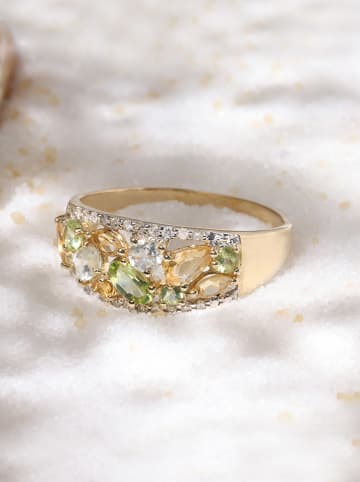 DIAMANTA Gold-Ring "Praziomix" mit Diamanten