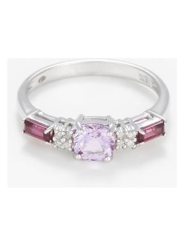 DIAMANTA Weißgold-Ring "Elvira" mit Diamanten