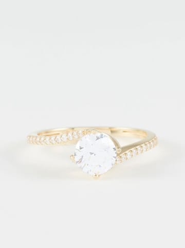 OR ÉCLAT Gold-Ring "Enola" mit Edelstein