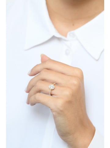 L'OR by Diamanta Gold-Ring "Felicie" mit Edelsteinen