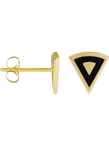 BY COLETTE Gold-Ohrstecker "Triangles Incas"