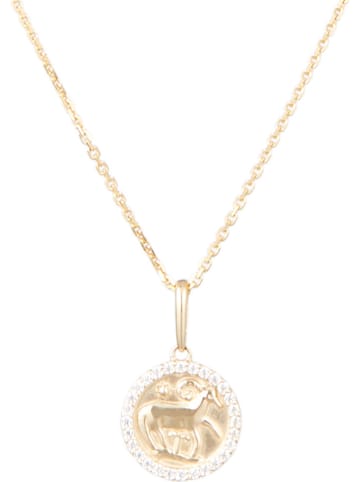 OR ÉCLAT Gold-Anhänger "Bélier" mit Edelsteinen