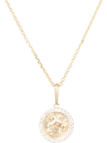 OR ÉCLAT Gold-Anhänger "Taureau" mit Edelsteinen