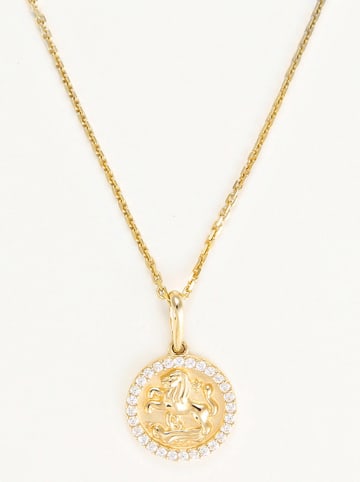 OR ÉCLAT Gold-Anhänger "Lion" mit Edelsteinen