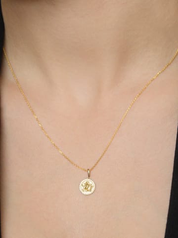 OR ÉCLAT Gold-Anhänger "Verseau" mit Edelsteinen