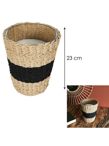 The Concept Factory Duftkerze in Beige/ Schwarz - 900 g