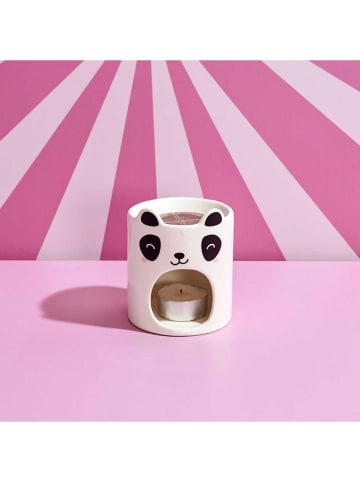 The Concept Factory Wachskamin in Rosa/ Weiß (Überraschungsprodukt)