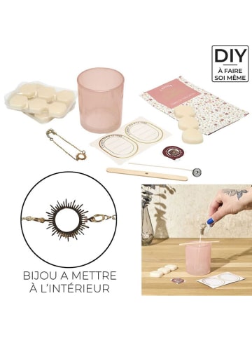 The Concept Factory DIY-Kerzenkit in Rosa - 2x 250 g