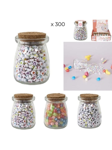 The Home Deco Kids Perlenglas in Weiß/ Bunt - ab 3 Jahren (Überraschungsprodukt)