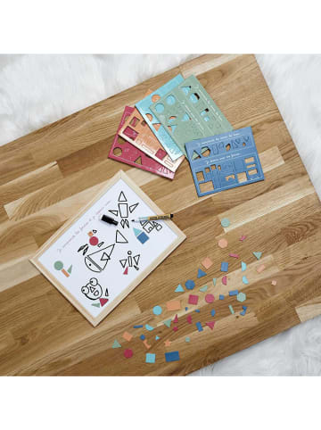 The Home Deco Kids Pudełko do nauki "Montessori - Formes" - 6+