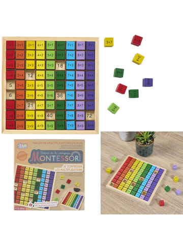 The Home Deco Kids Drewniane puzzle "I understand Multiplication" - 3+