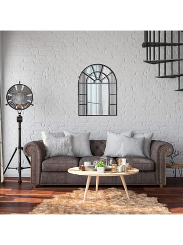 The Concept Factory Lustro "Fenetre" w kolorze czarnym - 60 x 80 cm