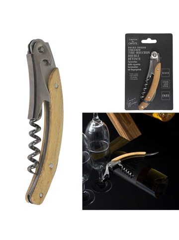 COOK CONCEPT Otwieracz w kolorze beżowo-szarym do butelek - dł. 11 cm