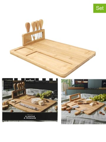 COOK CONCEPT 5-częściowy zestaw w kolorze jasnobrązowym do sera