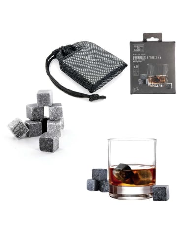 The Concept Factory Kamienie chłodzące w kolorze szarym do whisky