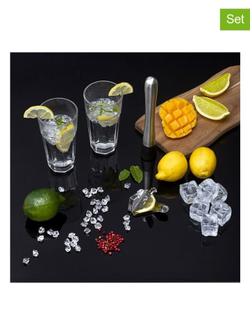 Garden Spirit 4lg. Cocktail-Set in Silber