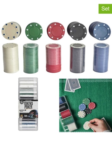 Make a Wish 100er-Set: Pokerchips in Bunt