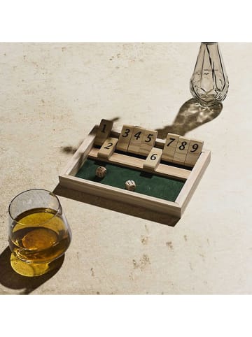 The Concept Factory Holzspiel "Shut the Box" - ab 6 Jahren