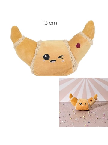 The Home Deco Kids Maskotka "Kawaii Croissant" w kolorze jasnobrązowym - 0+