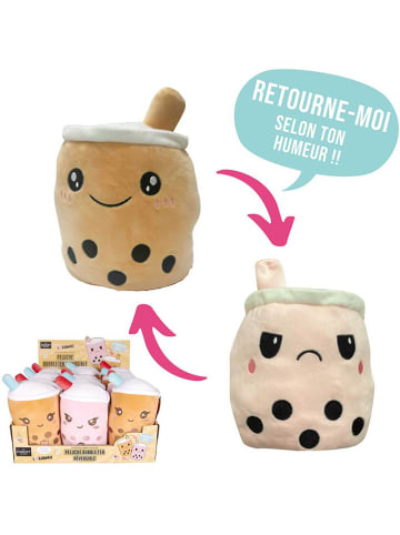 The Home Deco Kids Maskotka "Kawaii Bubble Tea" w kolorze beżowo-jasnobrązowym - 0+