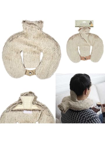 The Concept Factory Nacken-Wärmflasche in Beige