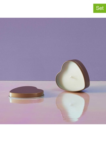 The Concept Factory 2er-Set: Kerzen in Gold - 2x 55 g