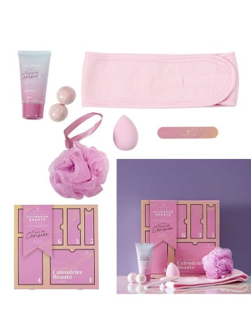 The Concept Factory 6-dniowy kalendarz beauty w kolorze jasnoróżowym