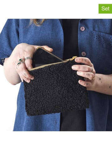 The Concept Factory 2er-Set: Taschen in Schwarz