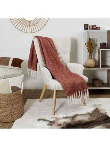 Ethnical Life Plaid in Terrakotta - (L)150 x (B)120 cm