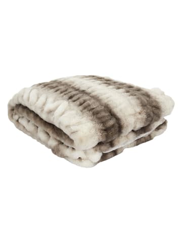 Ethnical Life Plaid in Braun - (L)200 x (B)140 cm