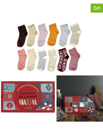 The Concept Factory 12er-Set: Socken in Bunt