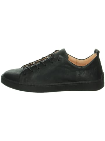 Think! Leder-Sneakers in Schwarz