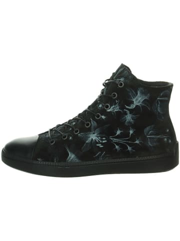 Think! Leder-Sneakers in Schwarz