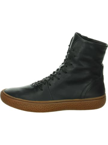 Think! Leder-Boots "Tjub" in Schwarz