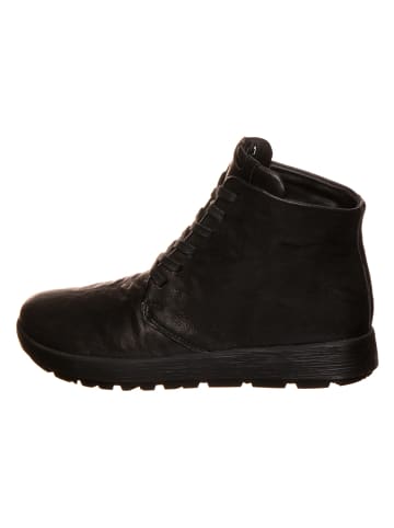 Think! Leder-Boots "Comoda" in Schwarz