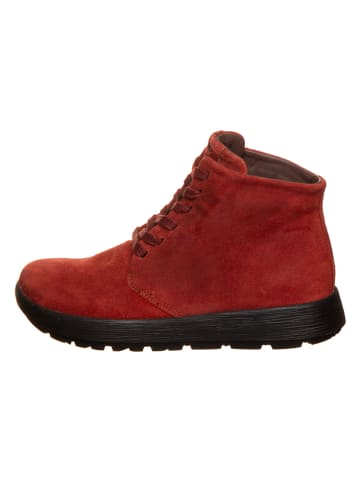Think! Leren boots "Comoda" rood