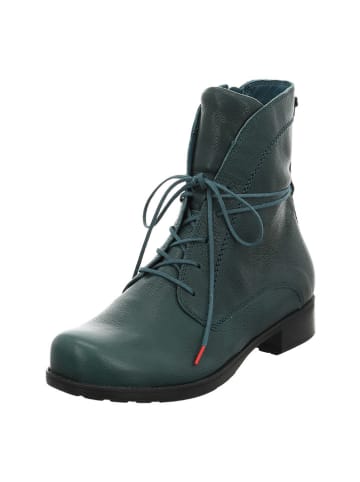 Think! Leder-Boots in Türkis