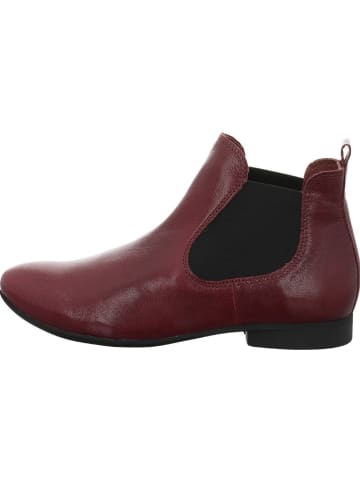 Think! Leder-Chelsea-Boots in Lila