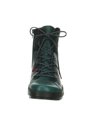 Think! Leder-Boots in Türkis