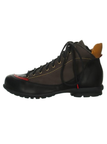 Think! Leder-Boots "Kong He" in Schwarz