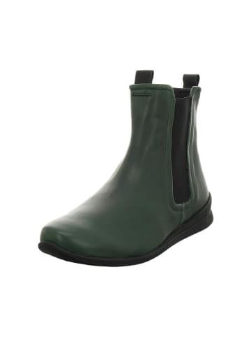 Think! Leren chelseaboots groen