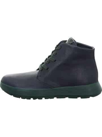 Think! Leder-Boots in Dunkelblau