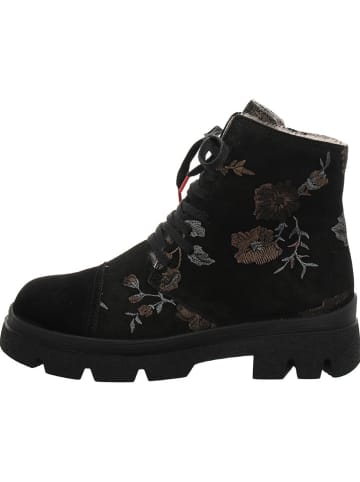 Think! Leder-Boots in Schwarz