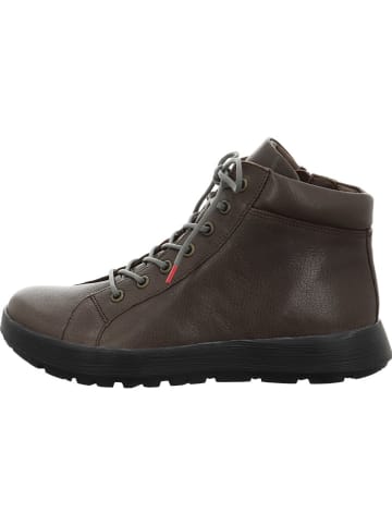 Think! Leder-Boots in Braun