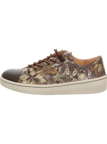 Think! Leder-Sneakers in Braun
