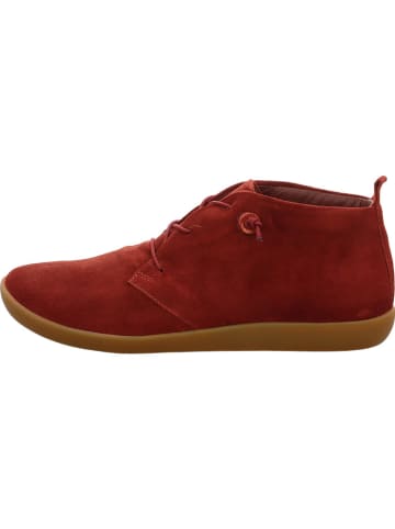 Think! Leder-Schnürschuhe in Rot