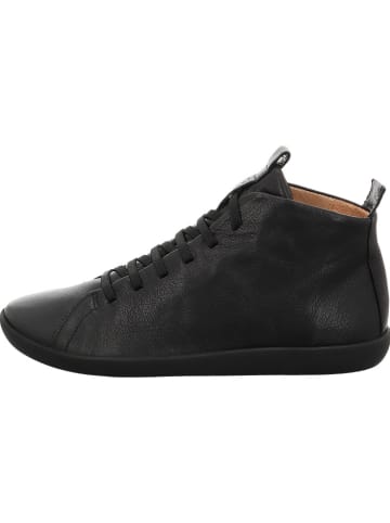 Think! Leder-Sneakers in Schwarz