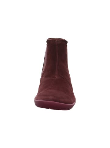 Think! Leren chelseaboots paars