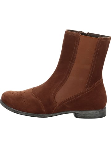 Think! Leder-Boots in Hellbraun