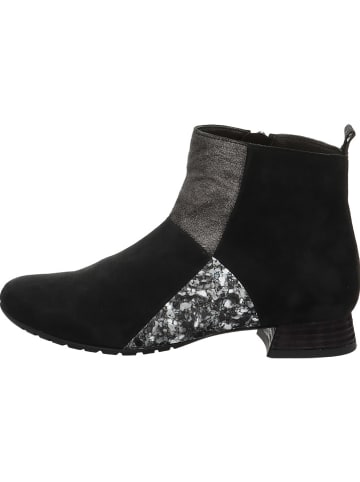 Think! Leder-Boots in Schwarz/ Silber